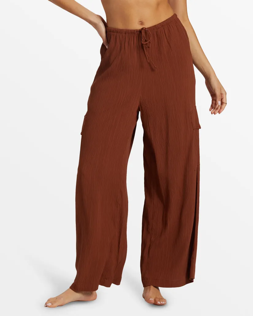 Billabong Beach Babe Cargo Pants-Toasted Coconut