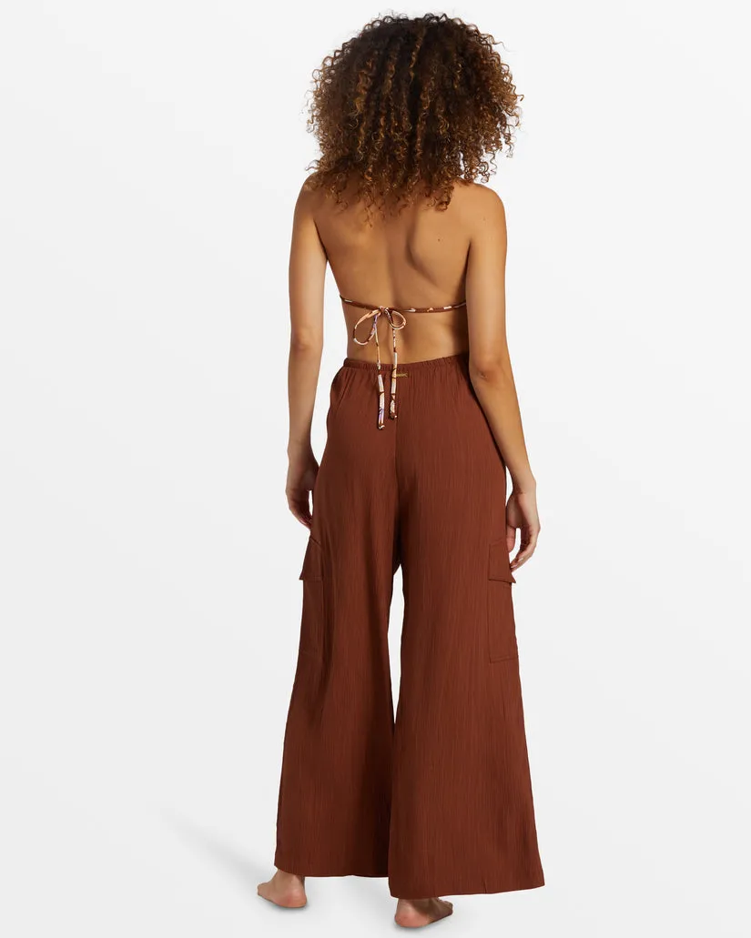 Billabong Beach Babe Cargo Pants-Toasted Coconut