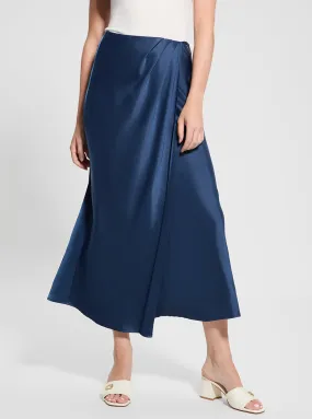 Blue Anastasia Maxi Skirt