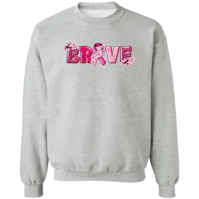 Brave Unisex Crewneck Pullover Sweatshirt