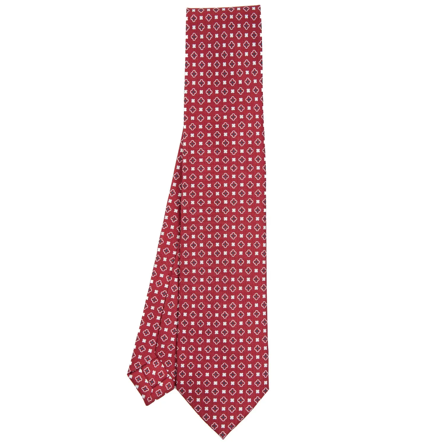 BURGUNDY 9 FOLD SARTORIAL SILK TIE