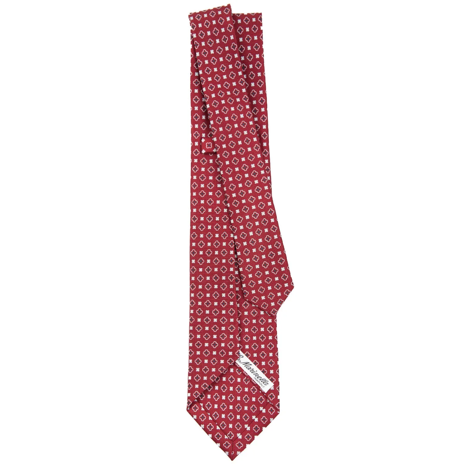 BURGUNDY 9 FOLD SARTORIAL SILK TIE