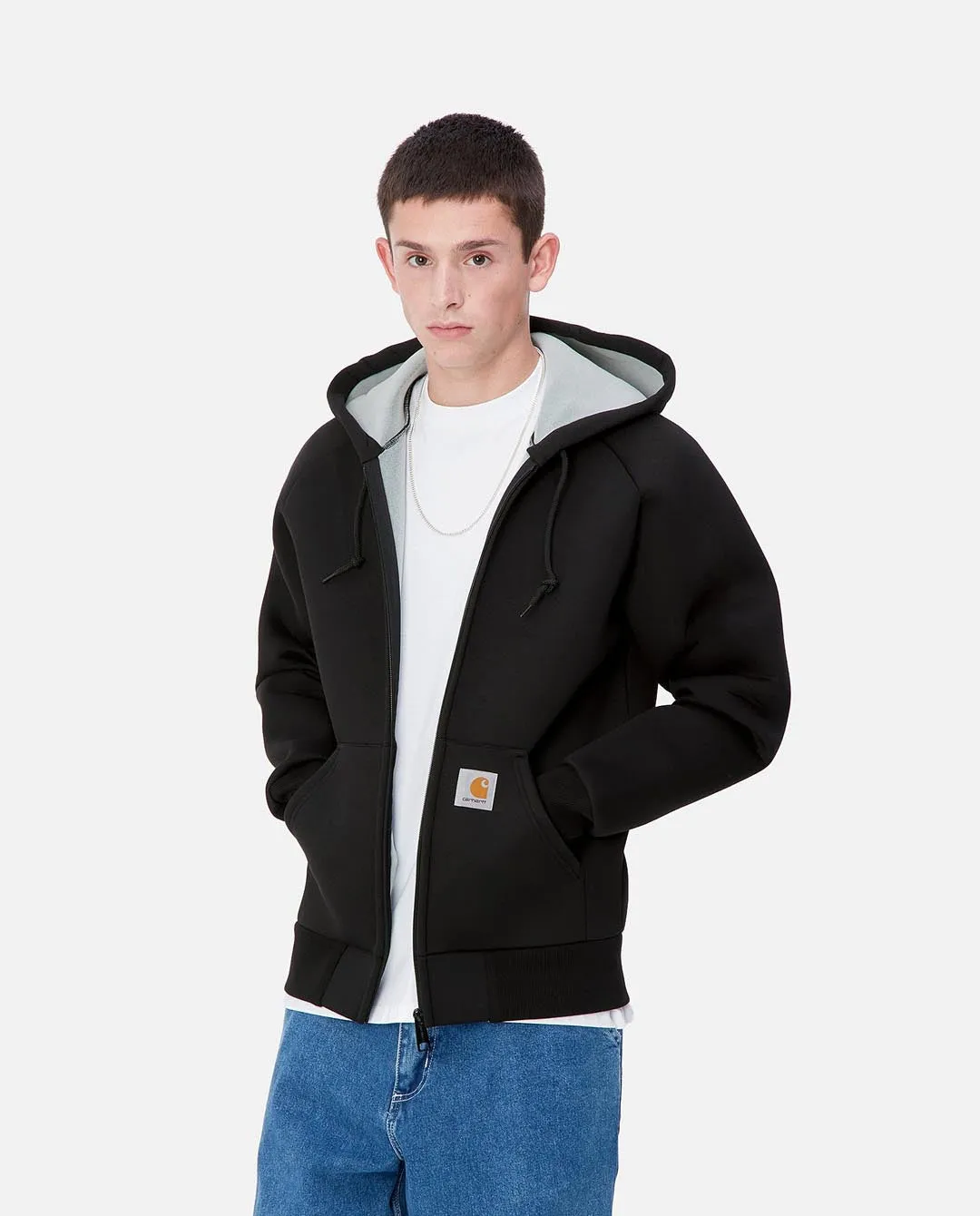 Carhartt WIP - Car-Lux Hooded Jacket - Black/Grey