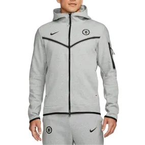 Chelsea FC grey Tech Fleece presentation tracksuit 2023/24 - Nike