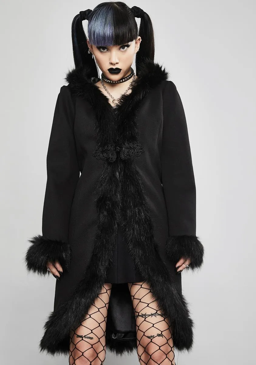 Cold Soul Faux Fur Coat