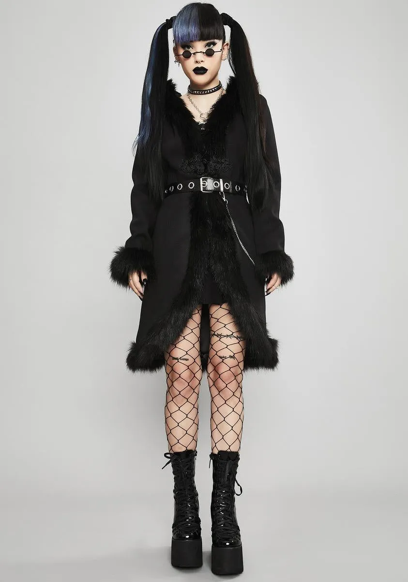 Cold Soul Faux Fur Coat