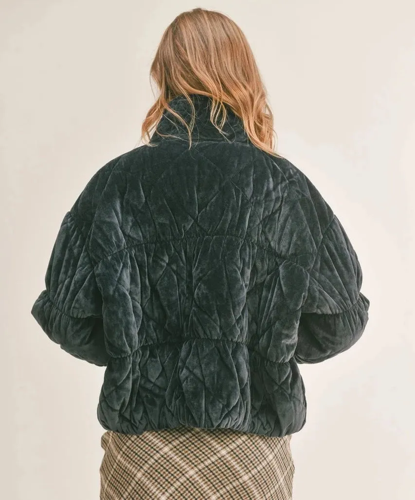 COSMIC QUILTED COAT