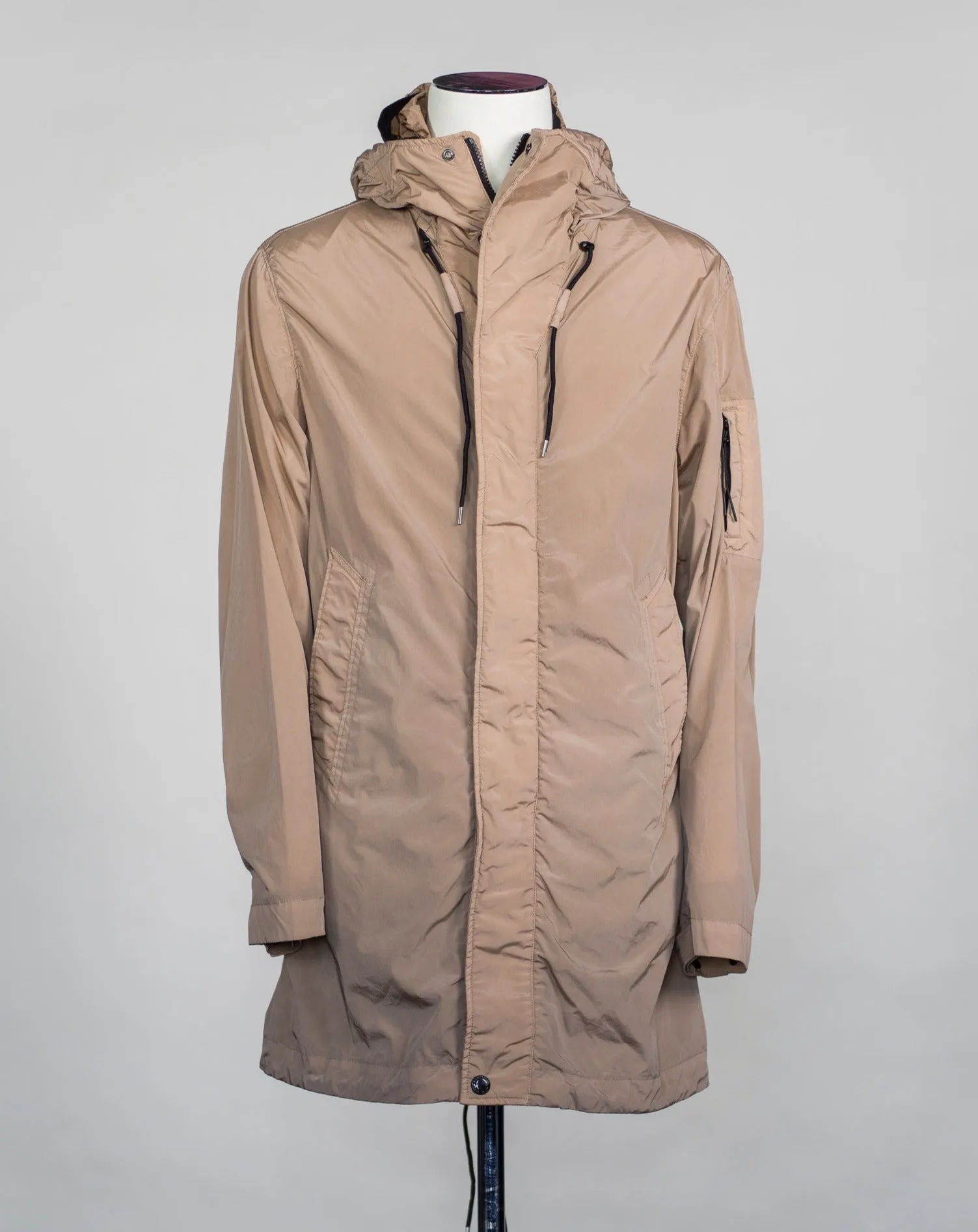 C.P. Company Nycra-R Fishtail Parka / Cobblestone