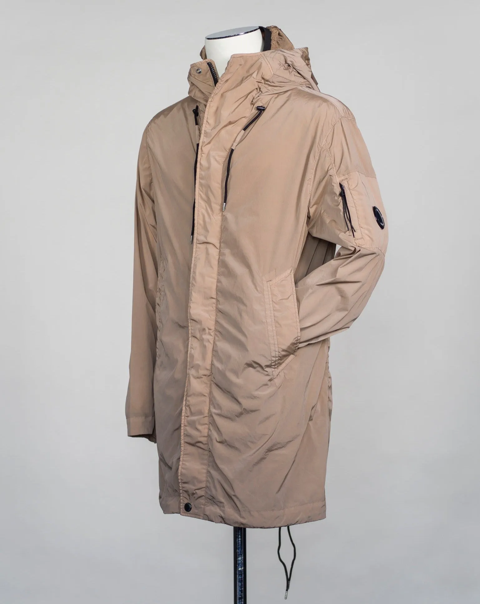 C.P. Company Nycra-R Fishtail Parka / Cobblestone