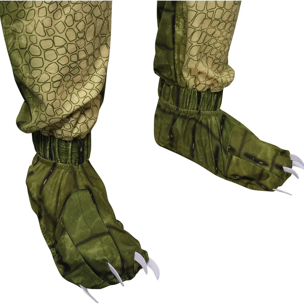 Crocodile Cosplay Costume Jumpsuit Sleepwear Pajamas Outfits Halloween Carnival Suit Lyle