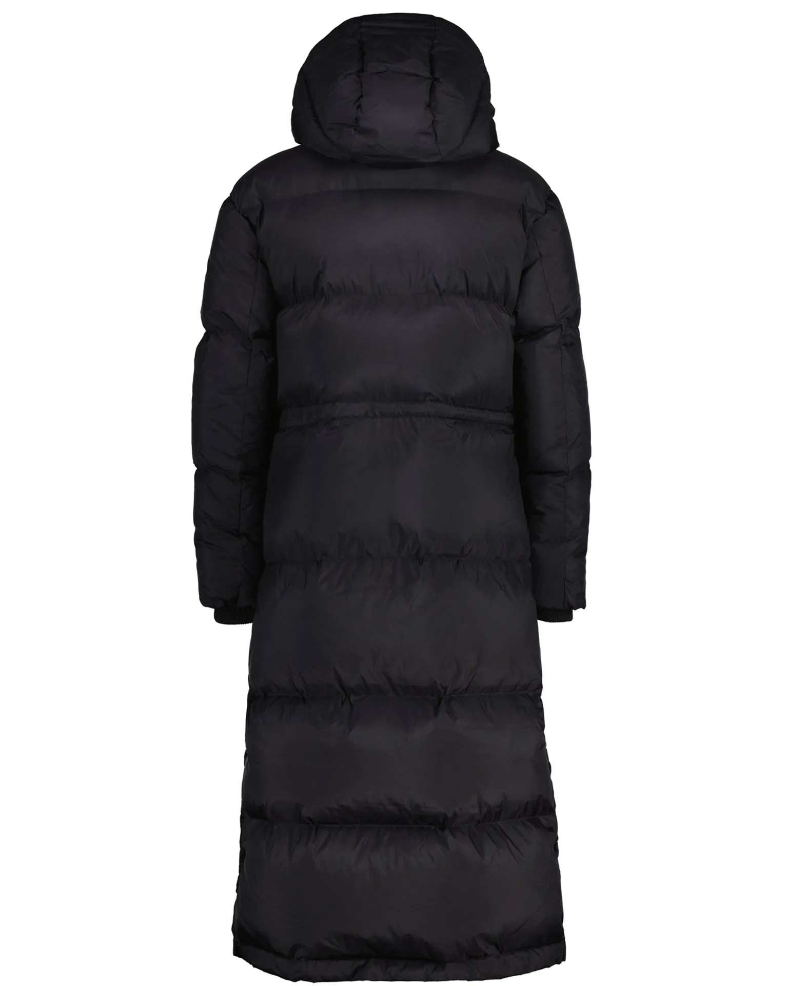 D2. Full Length Down Coat - Ebony Black