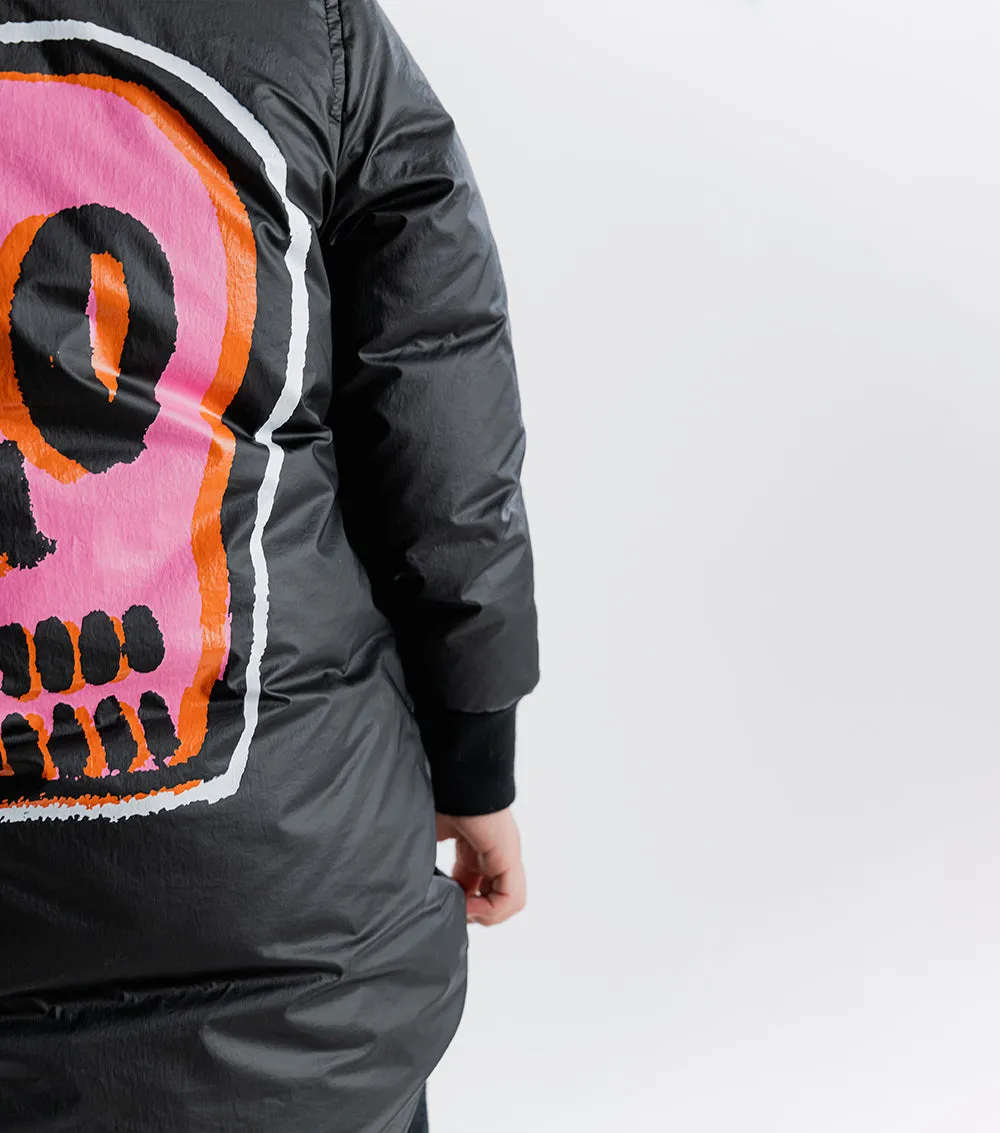 dizzy skull parka down coat