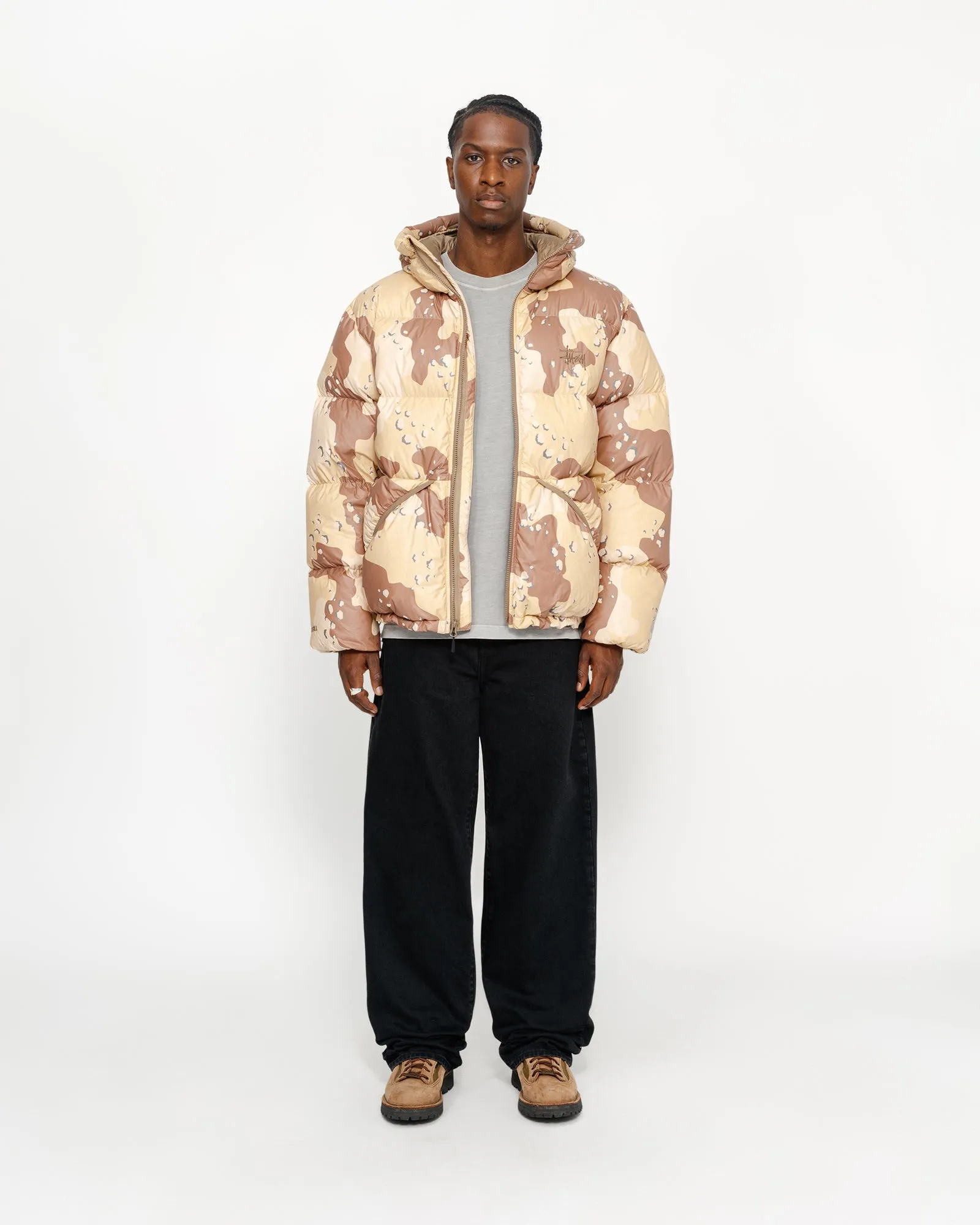 DOWN PARKA CAMO RIPSTOP