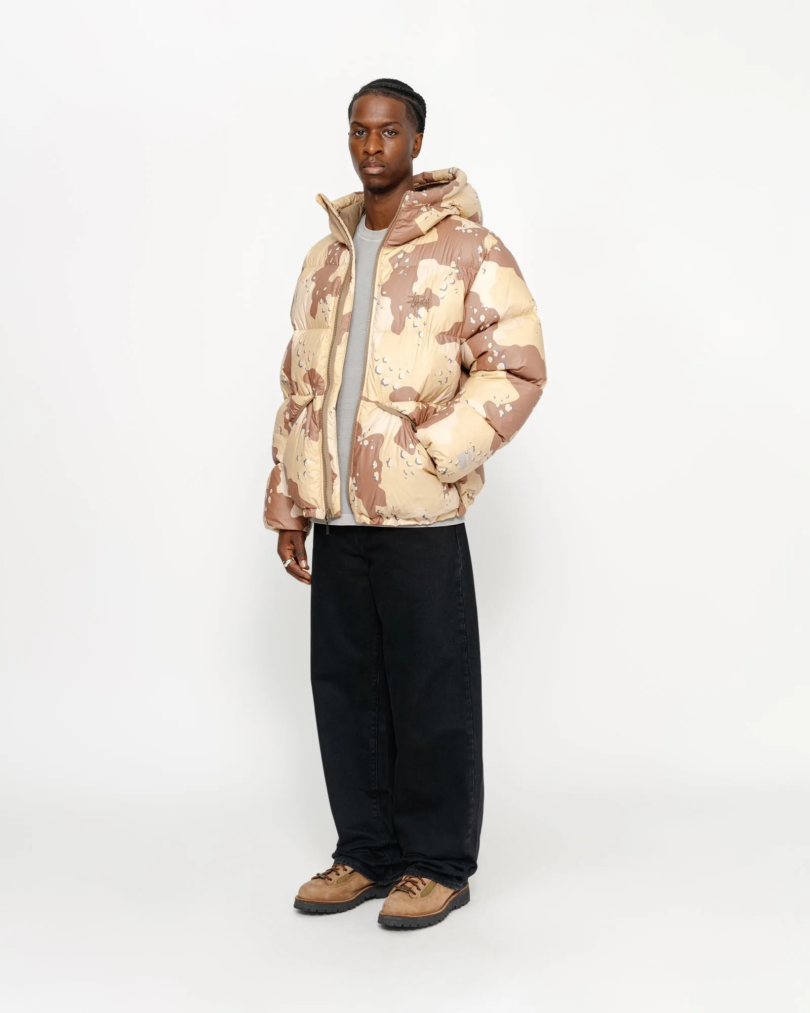 DOWN PARKA CAMO RIPSTOP