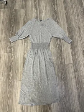 Dress Sweater By Ann Taylor In Grey, Size: S