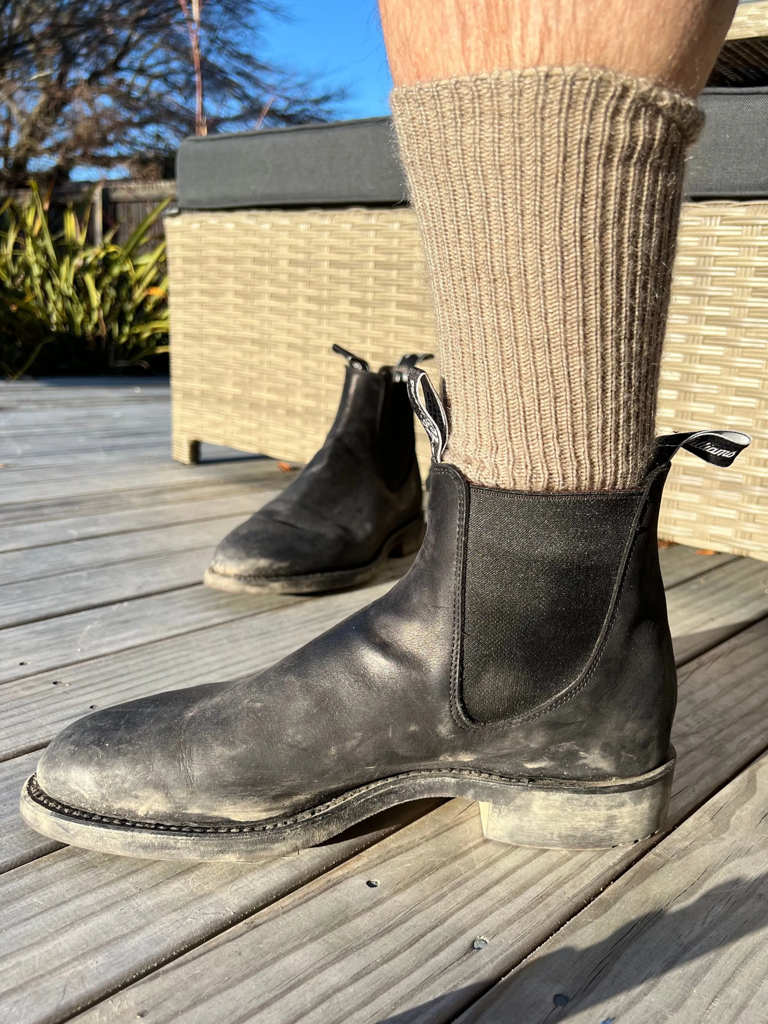 Farmer Tradesman Mohair Socks