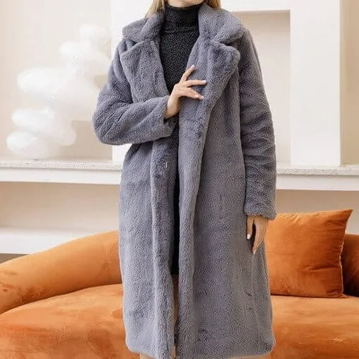 Faux Fur Coat- Winter coats for women