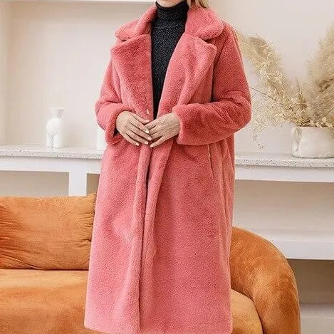 Faux Fur Coat- Winter coats for women