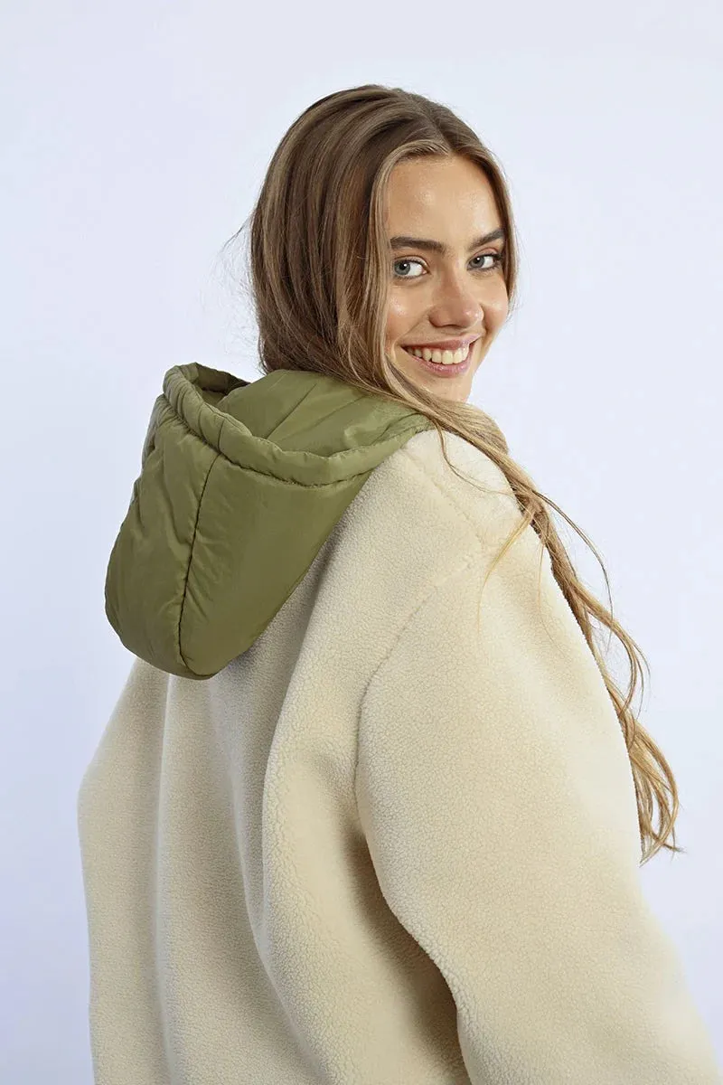 Faux Sherpa Parka