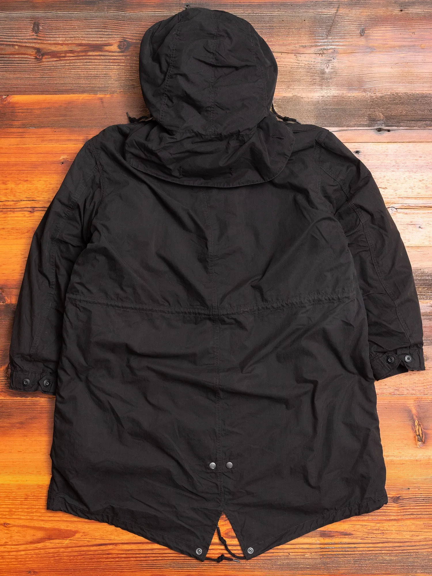 Fishtail Parka in Black