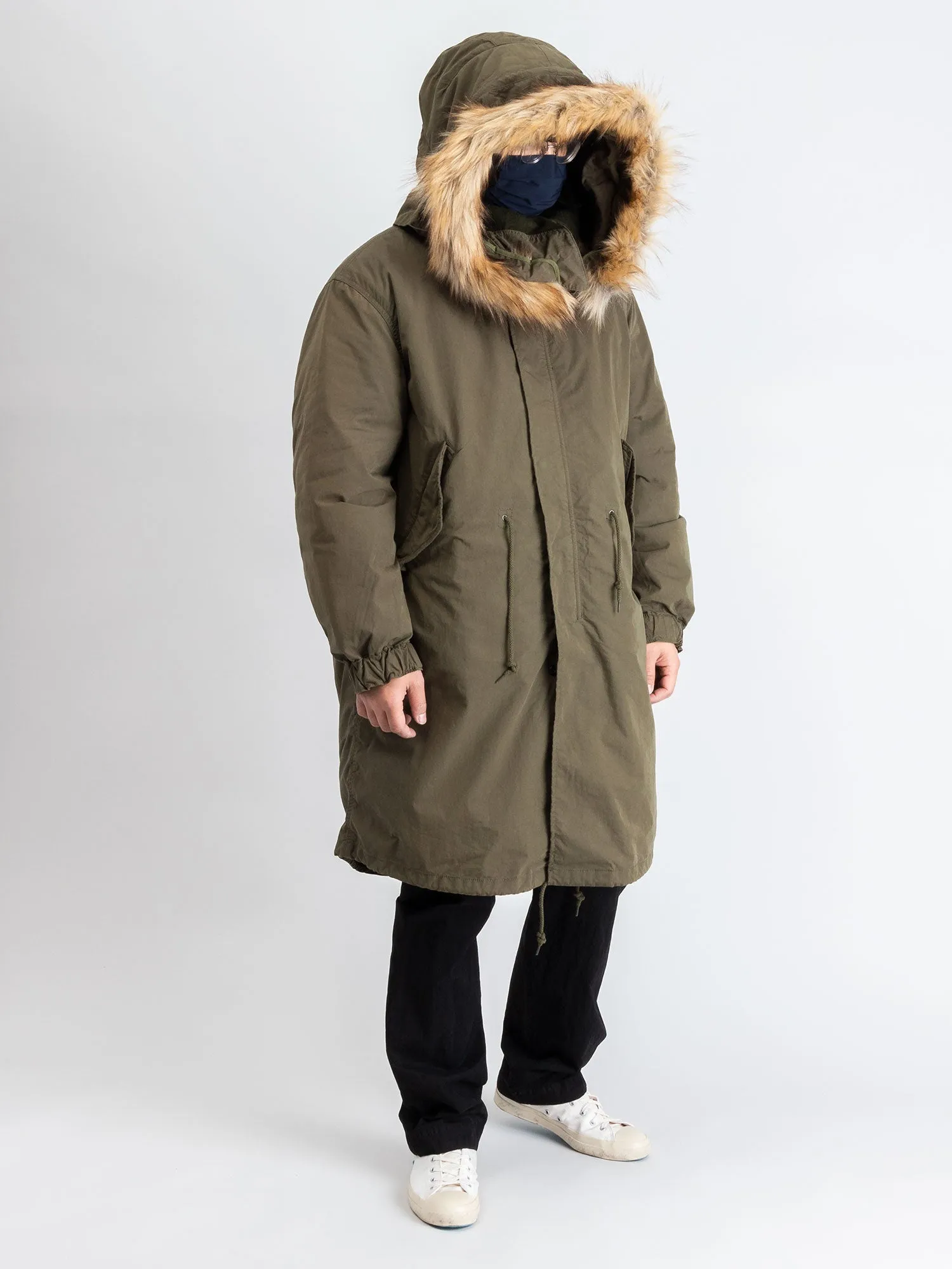 Fishtail Parka in Olive