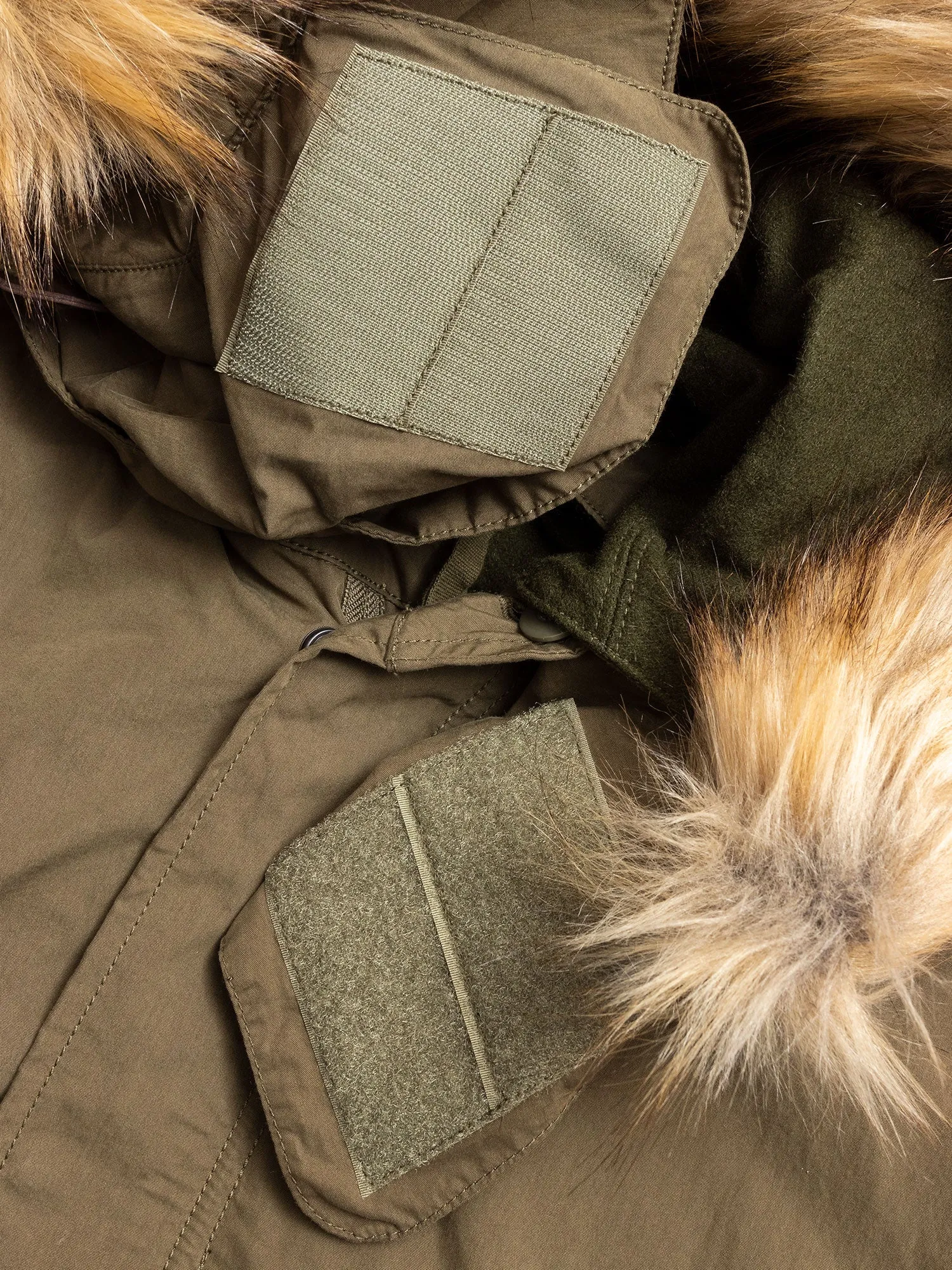 Fishtail Parka in Olive