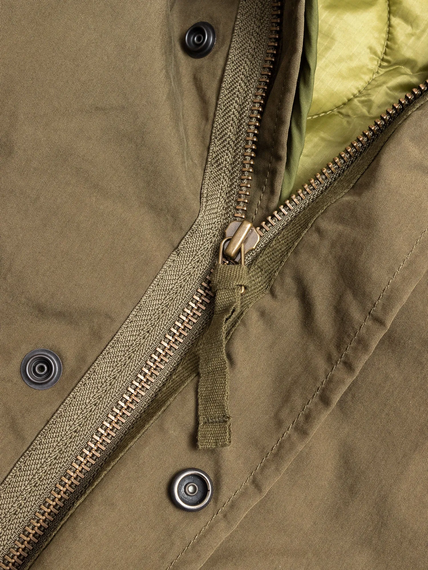 Fishtail Parka in Olive