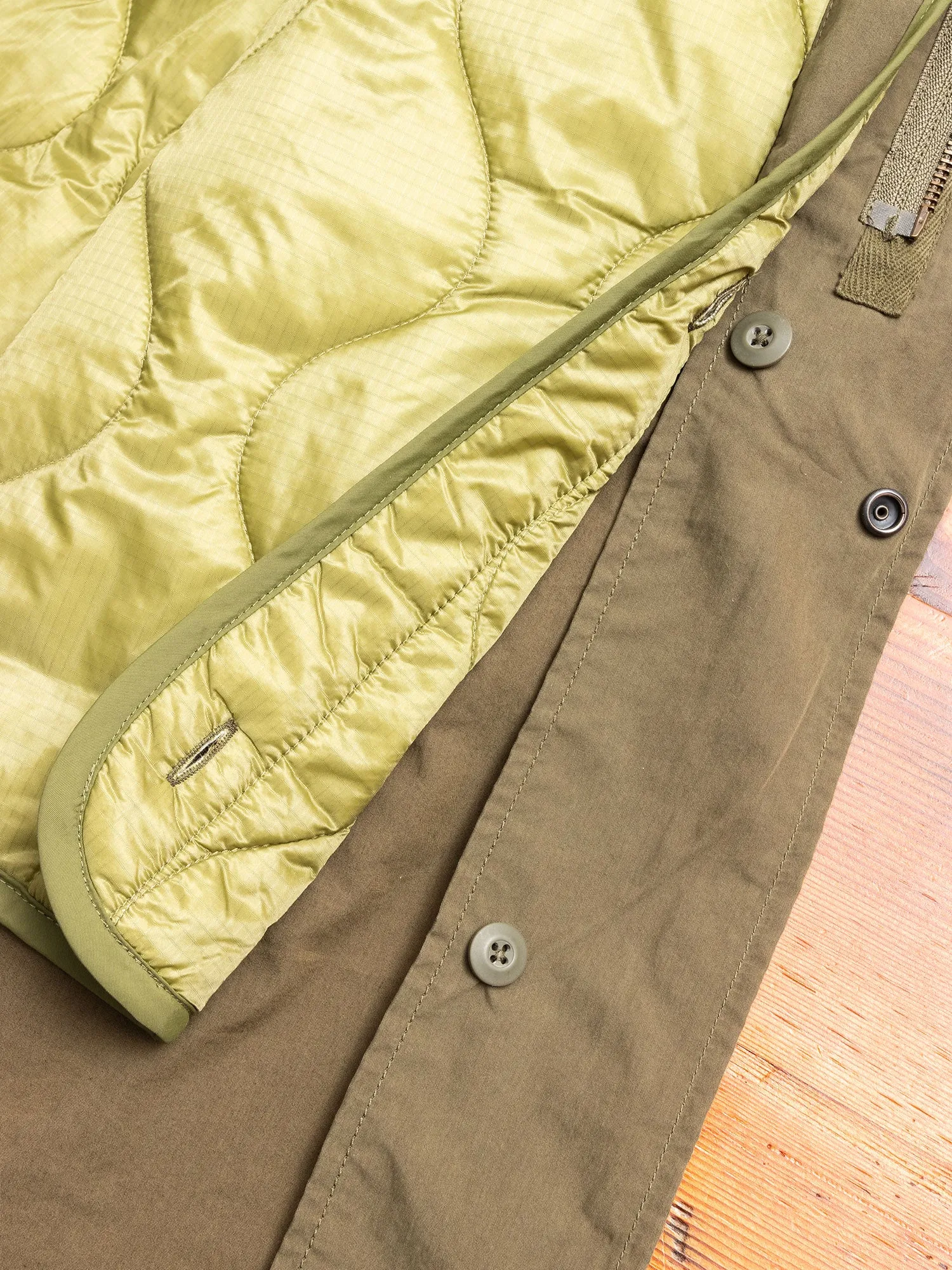 Fishtail Parka in Olive