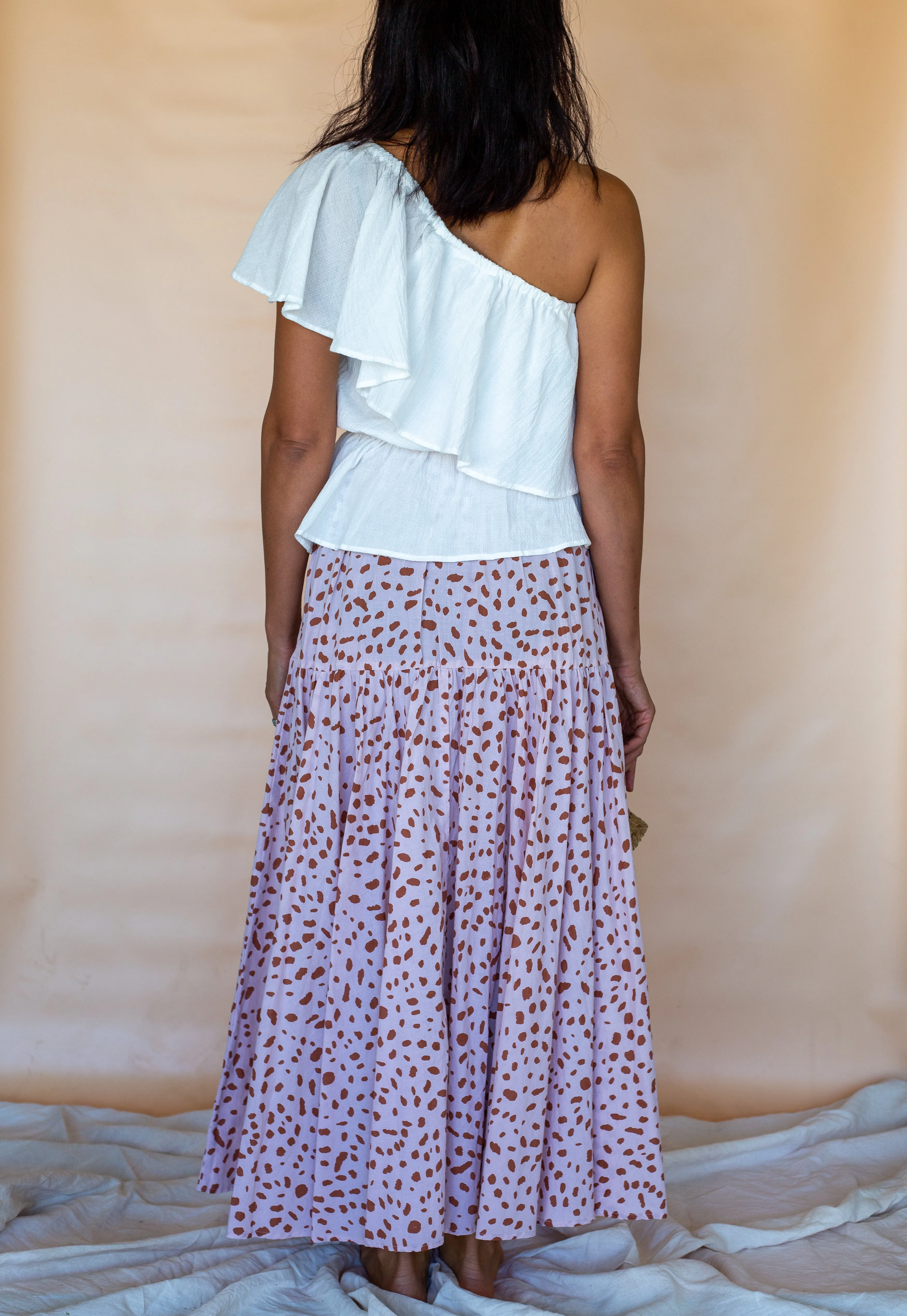 Florrie Skirt - Clay Print