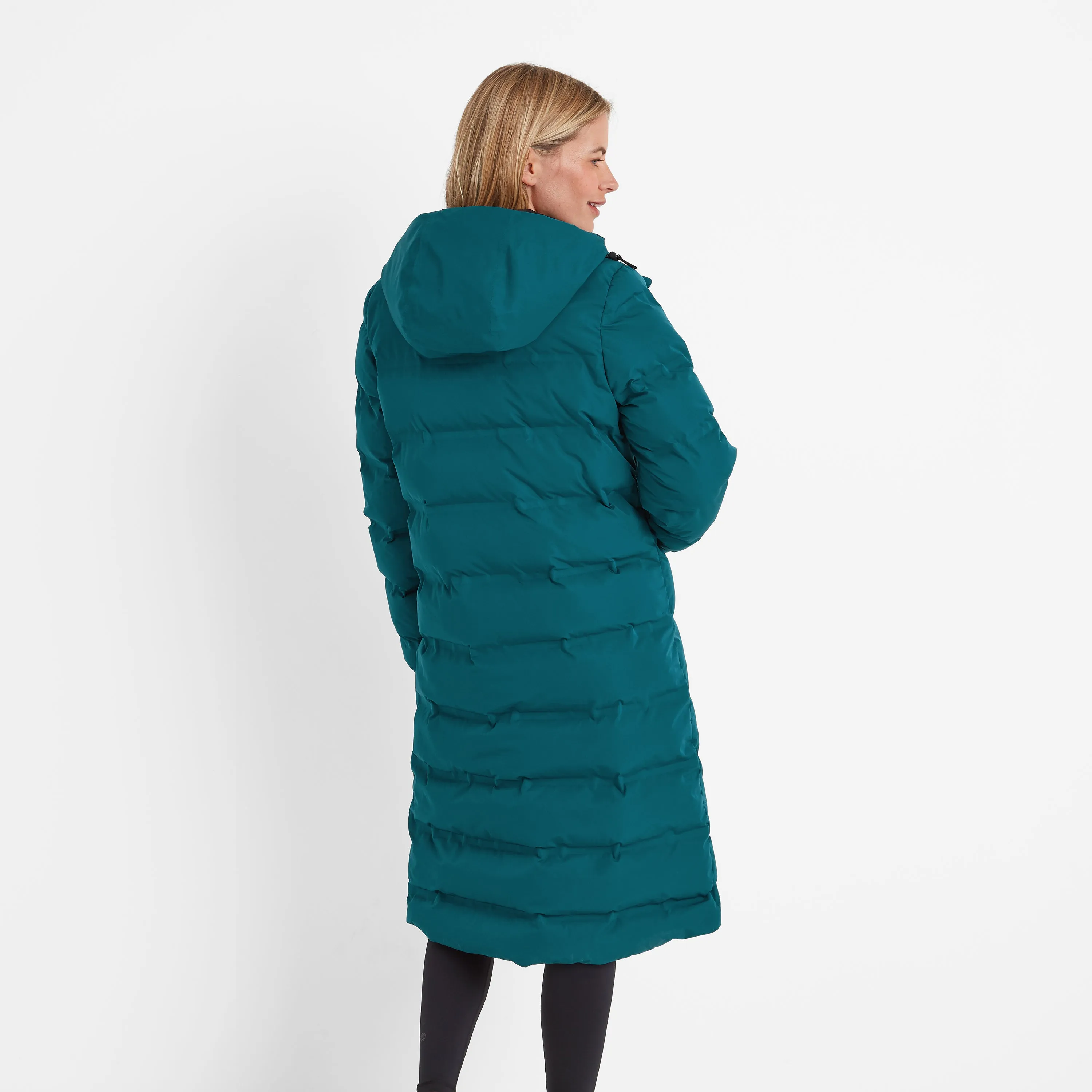 Glaston Womens Parka - Deep Teal