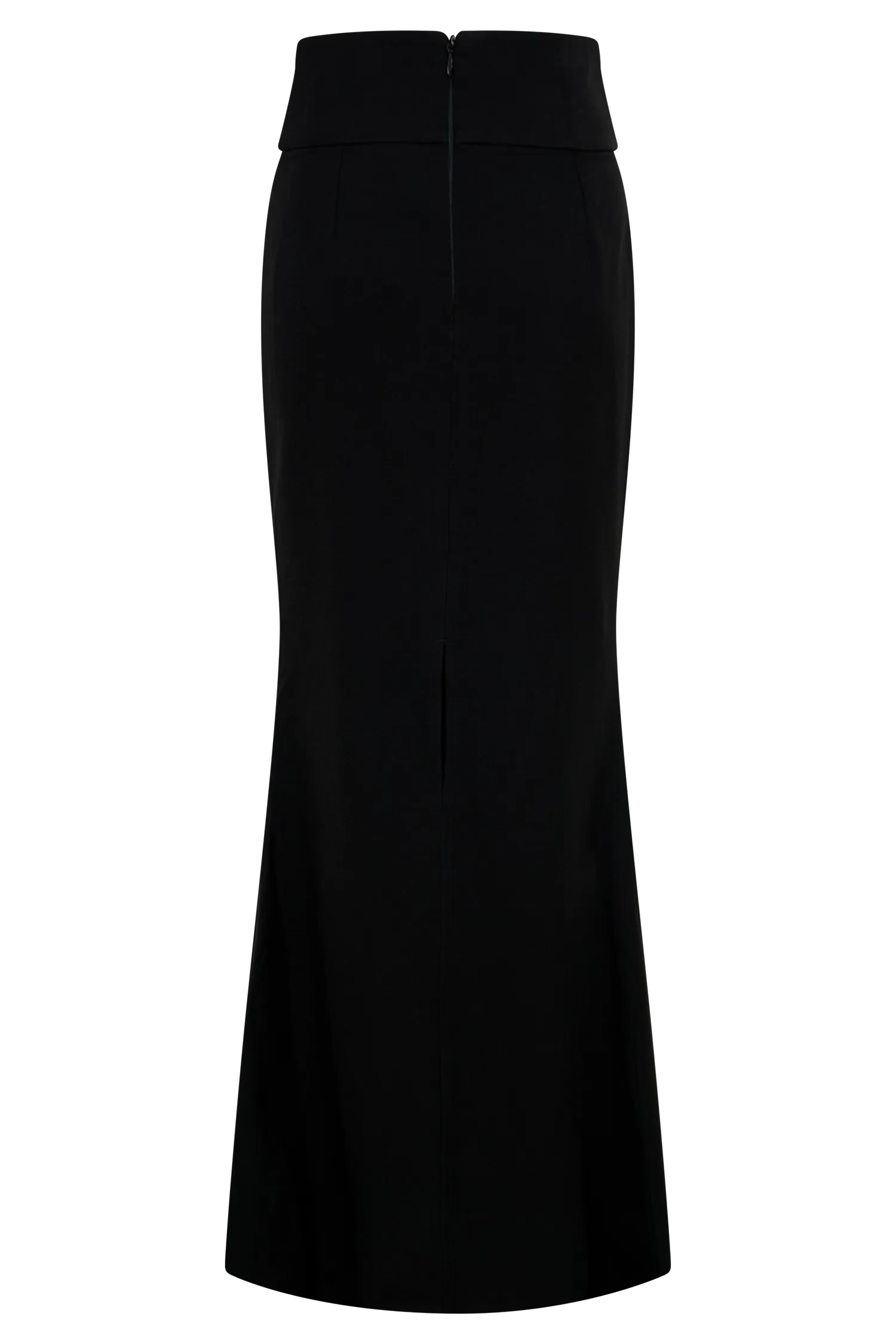 Grace Suiting Maxi Skirt - Black