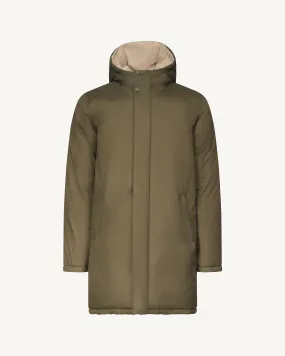 Helsinki Extreme Cold waterproof parka jacket Army/Beige