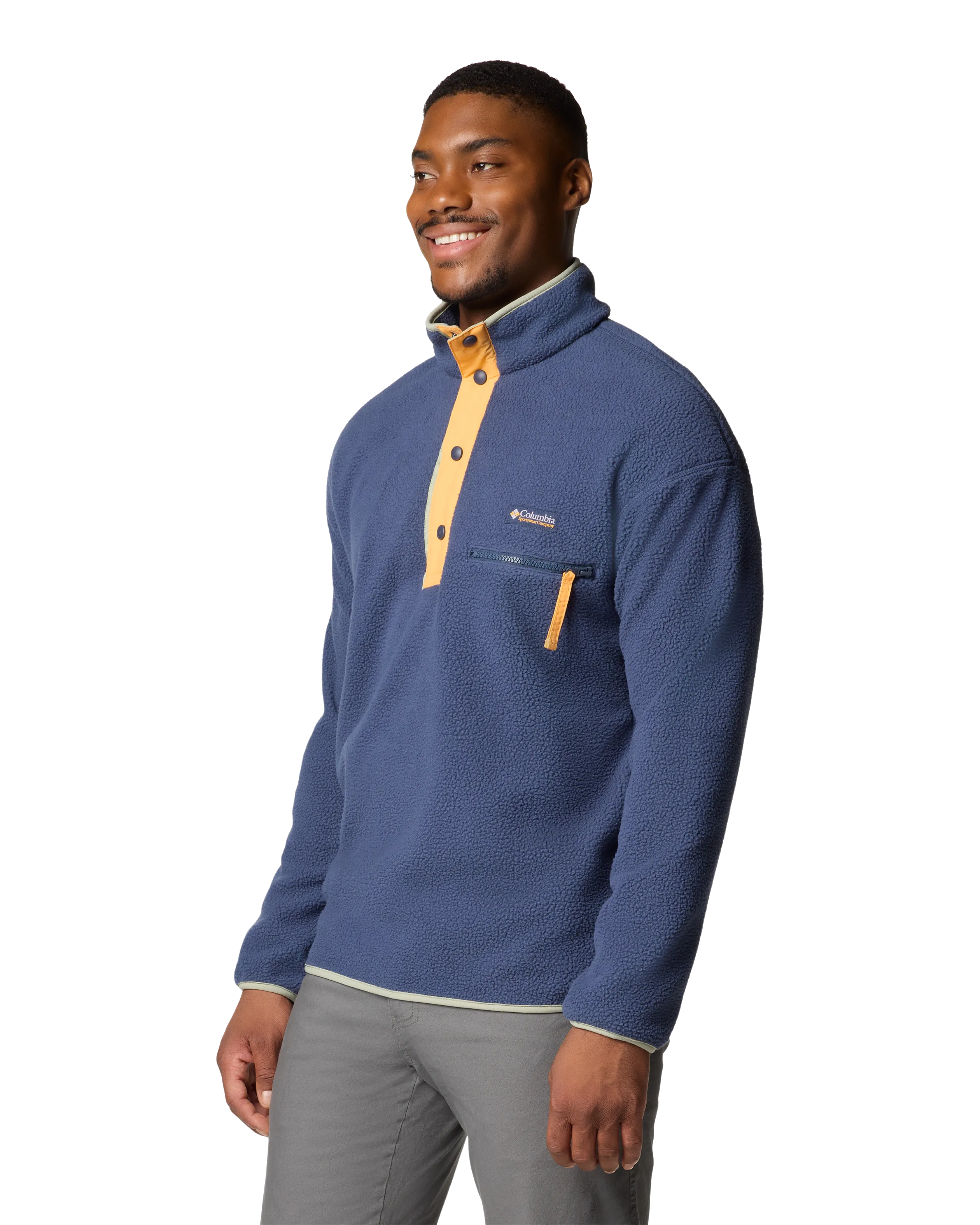 Helvetia II Half Snap Fleece Jacket in Nocturnal