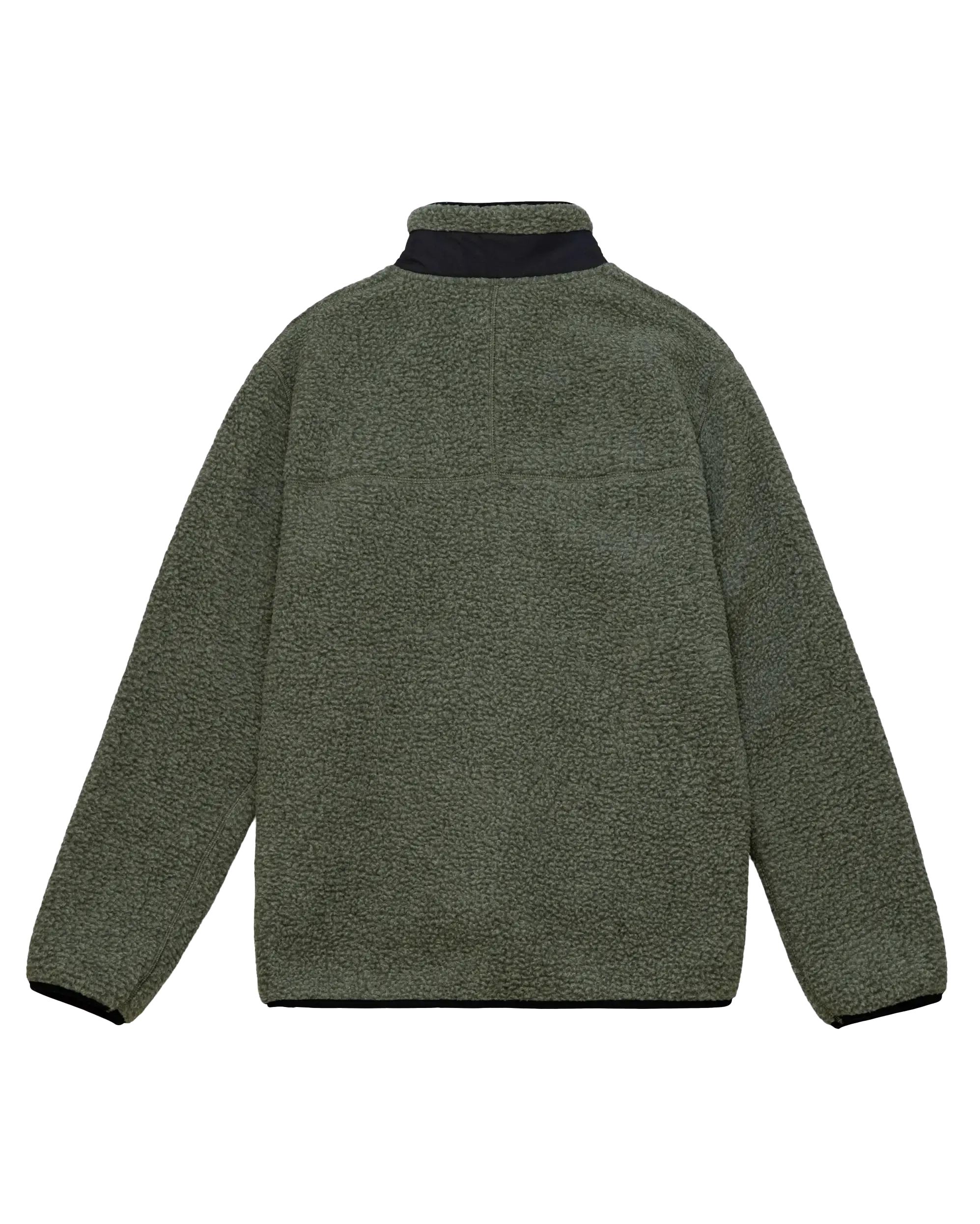 High Pile Utility Fleece Jacket in Thyme