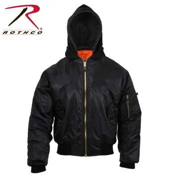 Hooded MA-1 Flight Jacket