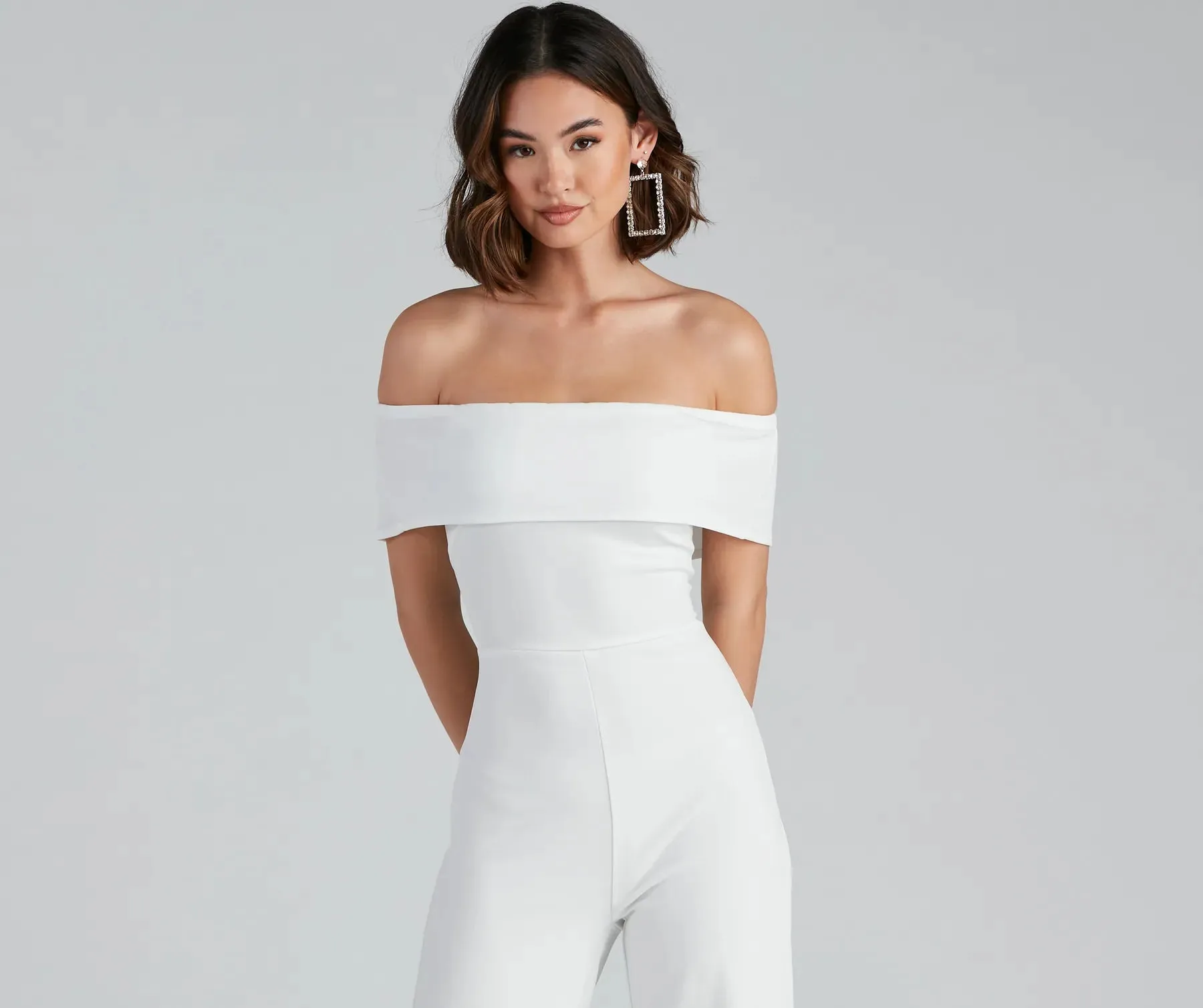 Iconic Glam Wide Leg Jumpsuit