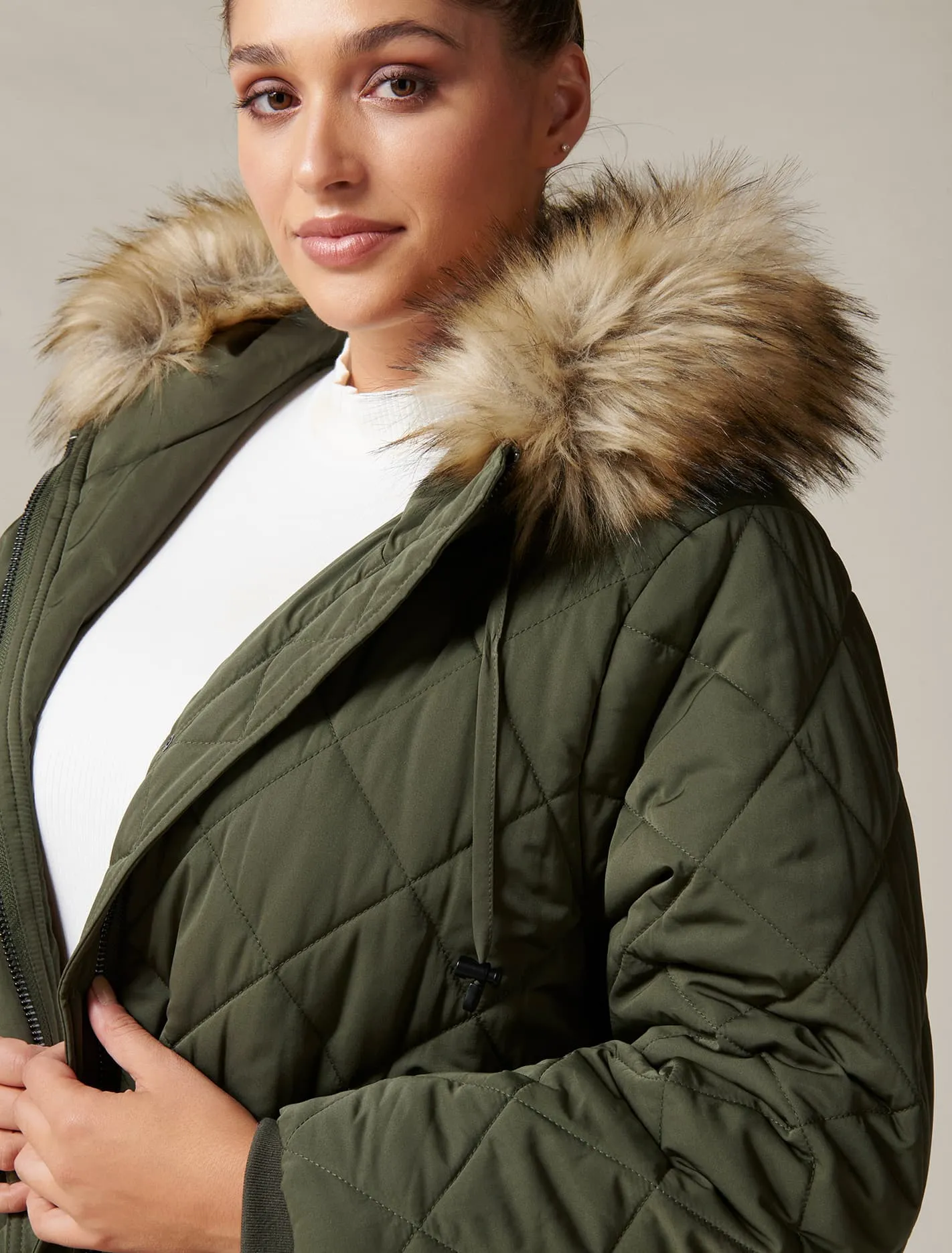 Jen Curve Diamond Puffa