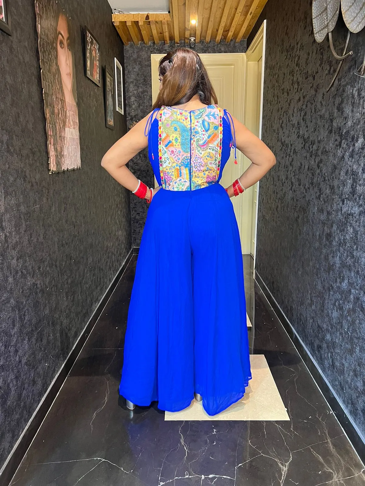 KritiDS Blue Jumpsuit