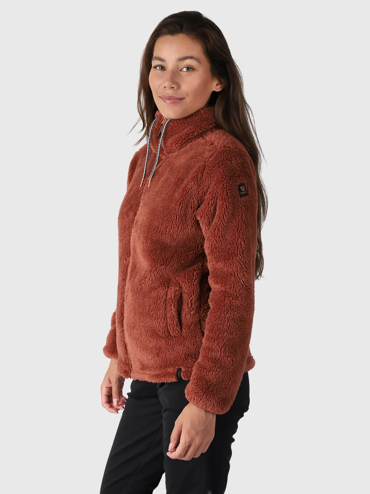 Kyoto Women Fleece Jacket | Brown