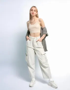 Light Gray Cargo Pants