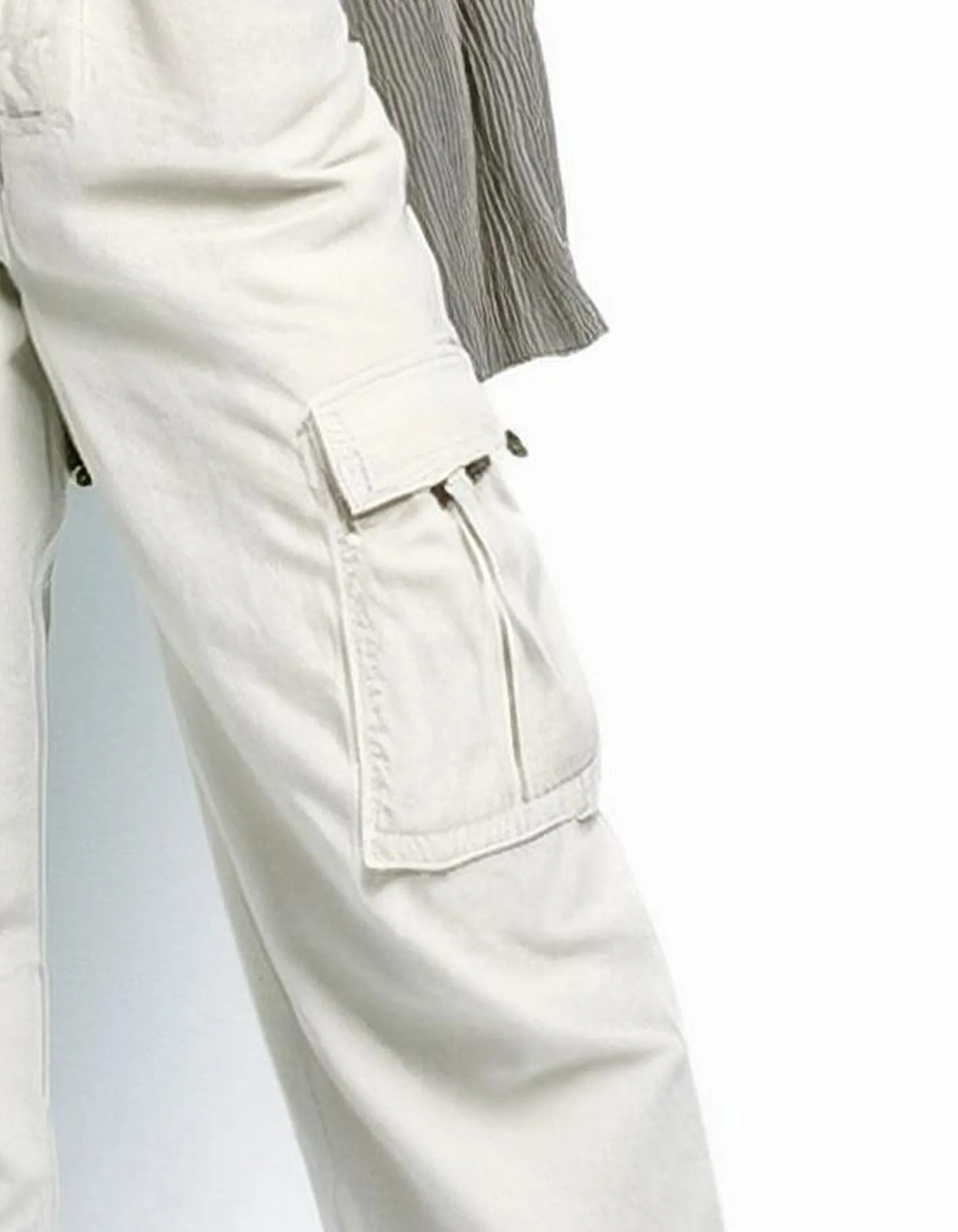 Light Gray Cargo Pants