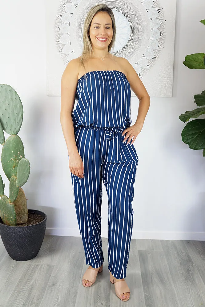 Long Jumpsuit "New Stripes"