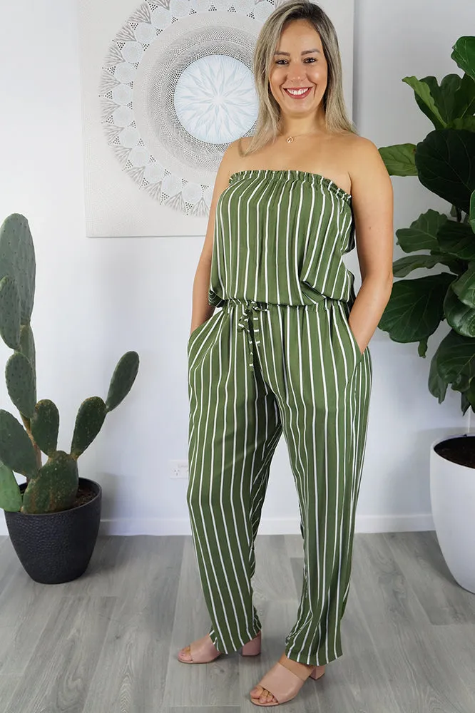 Long Jumpsuit "New Stripes"