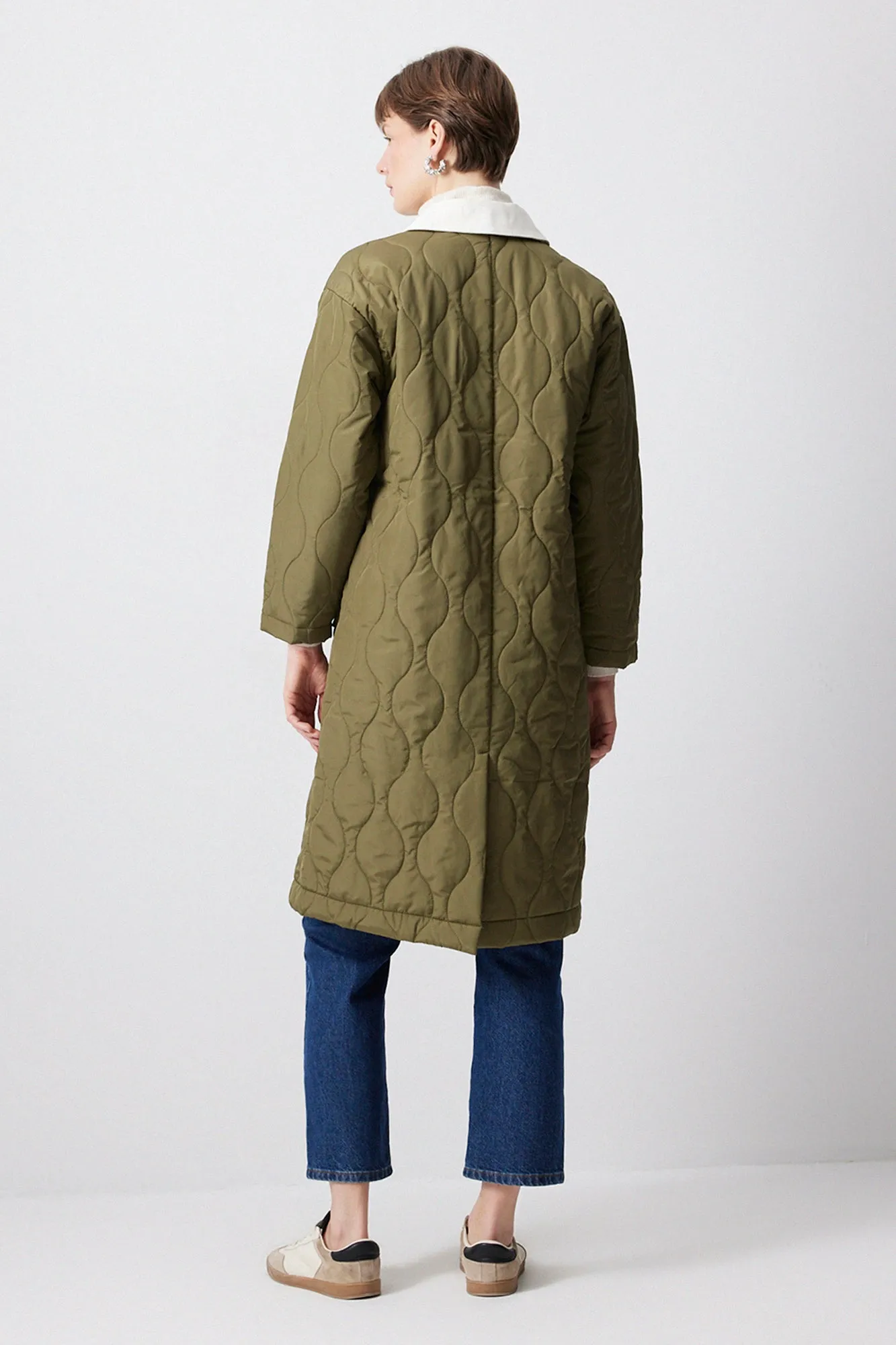 LONG QUILTED JACKET