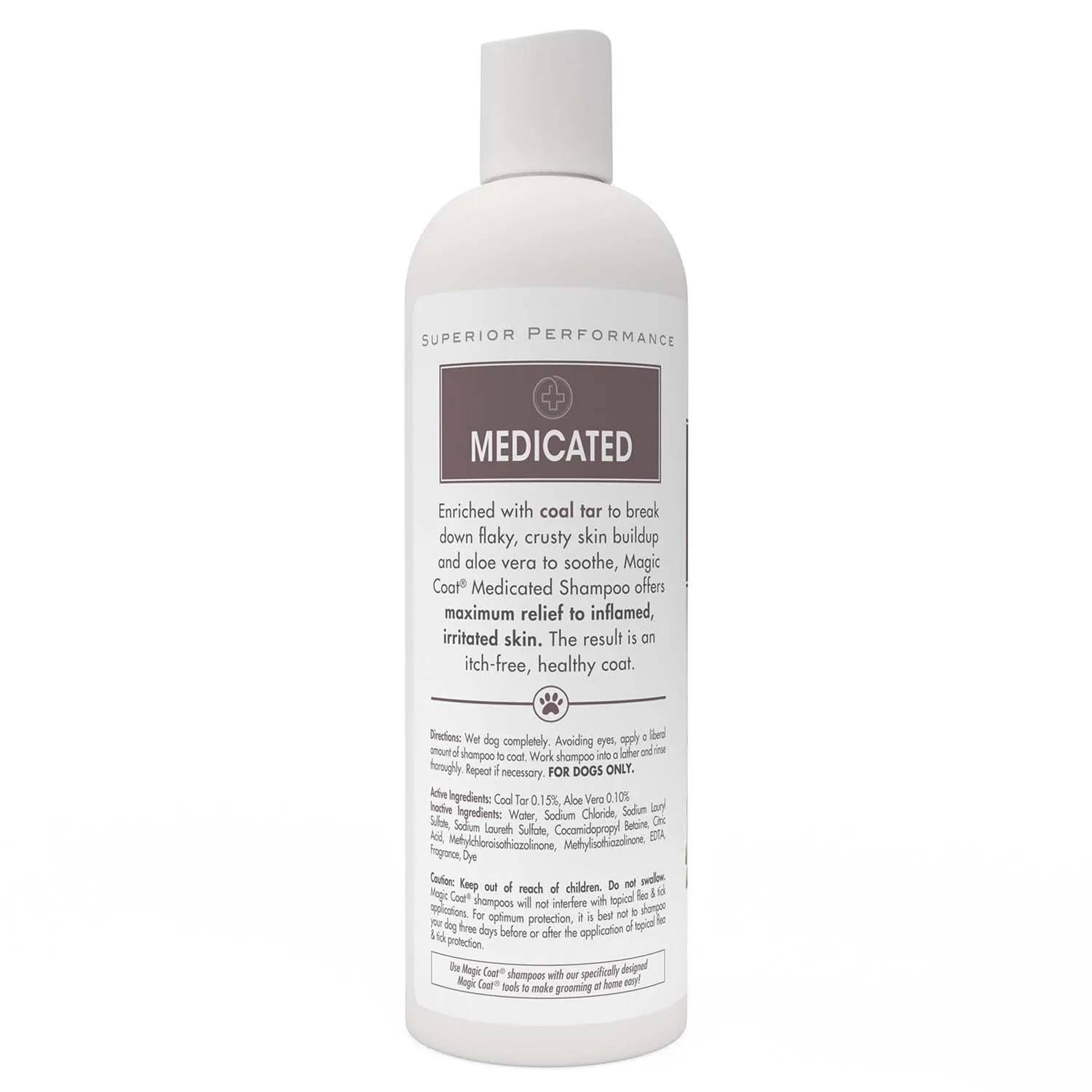 Magic Coat Medicated Dog Shampoo for Skin Allergies, 16 oz