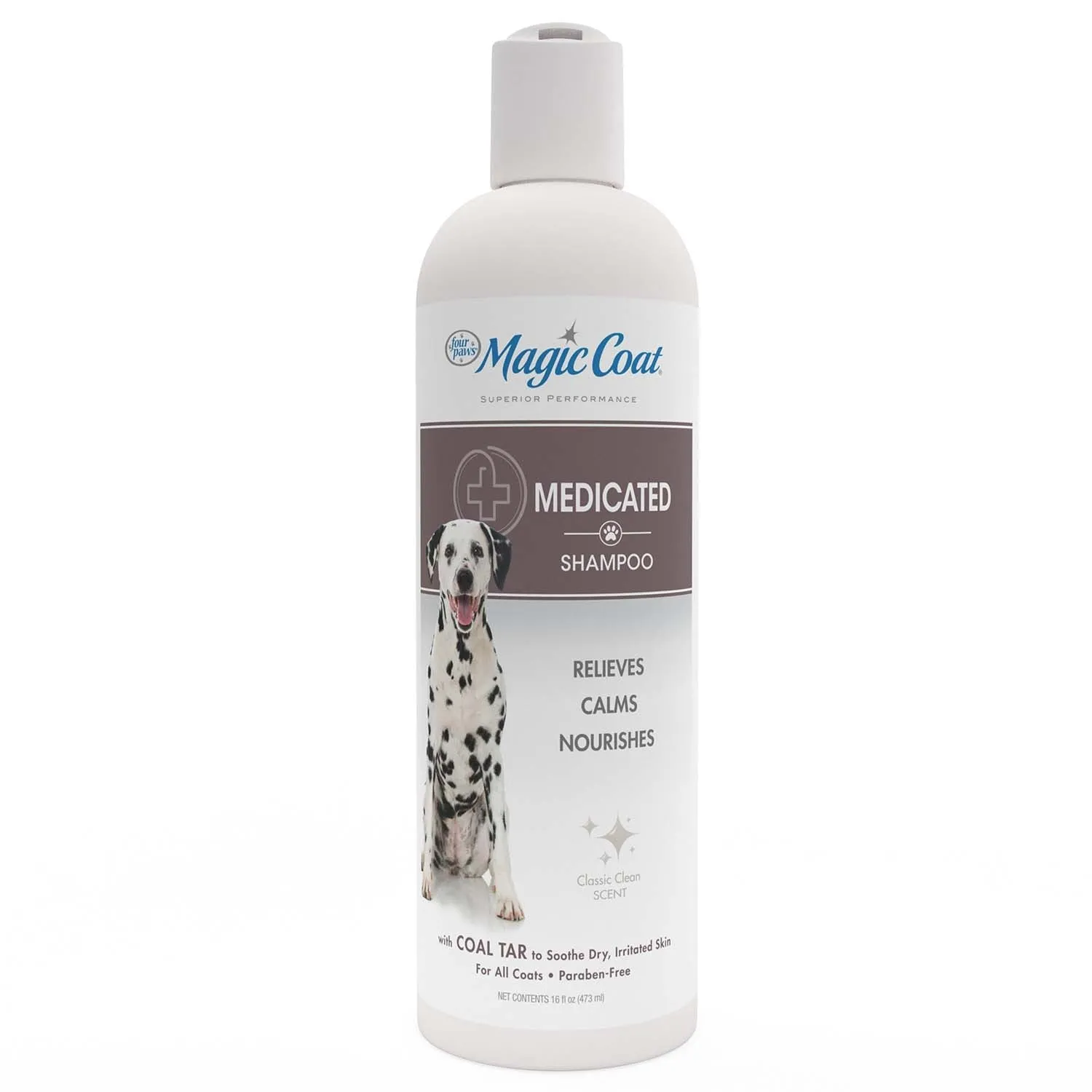 Magic Coat Medicated Dog Shampoo for Skin Allergies, 16 oz