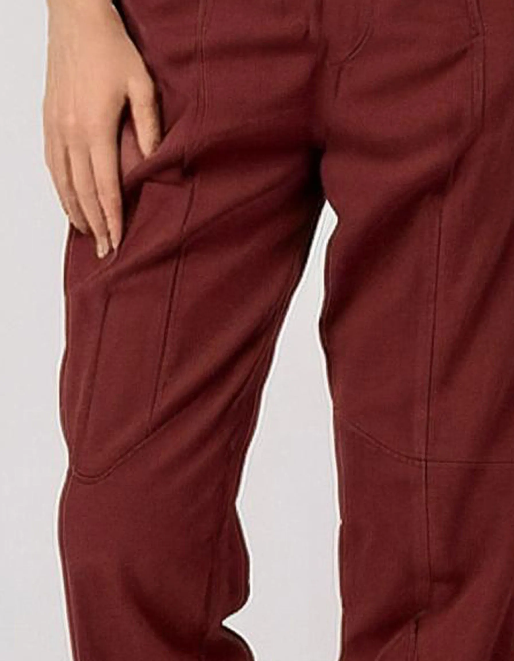 Maroon Cargo Pants