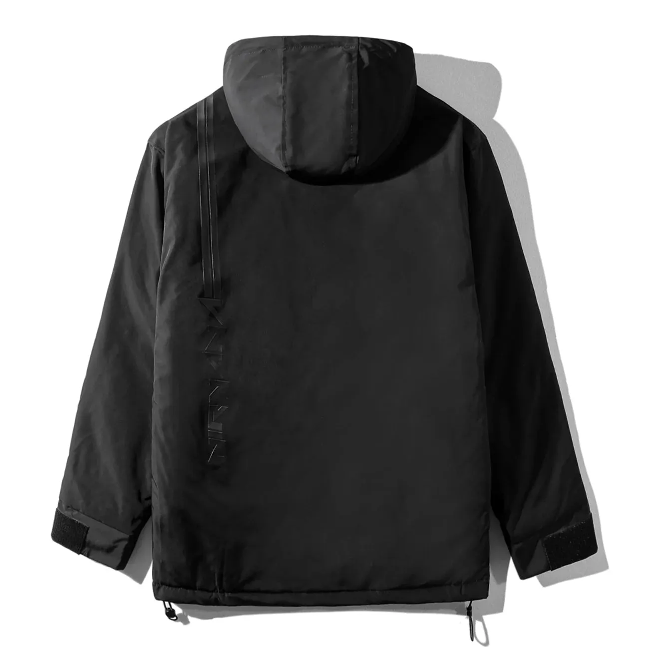 MASTER Black Windbreaker Parka Jacket