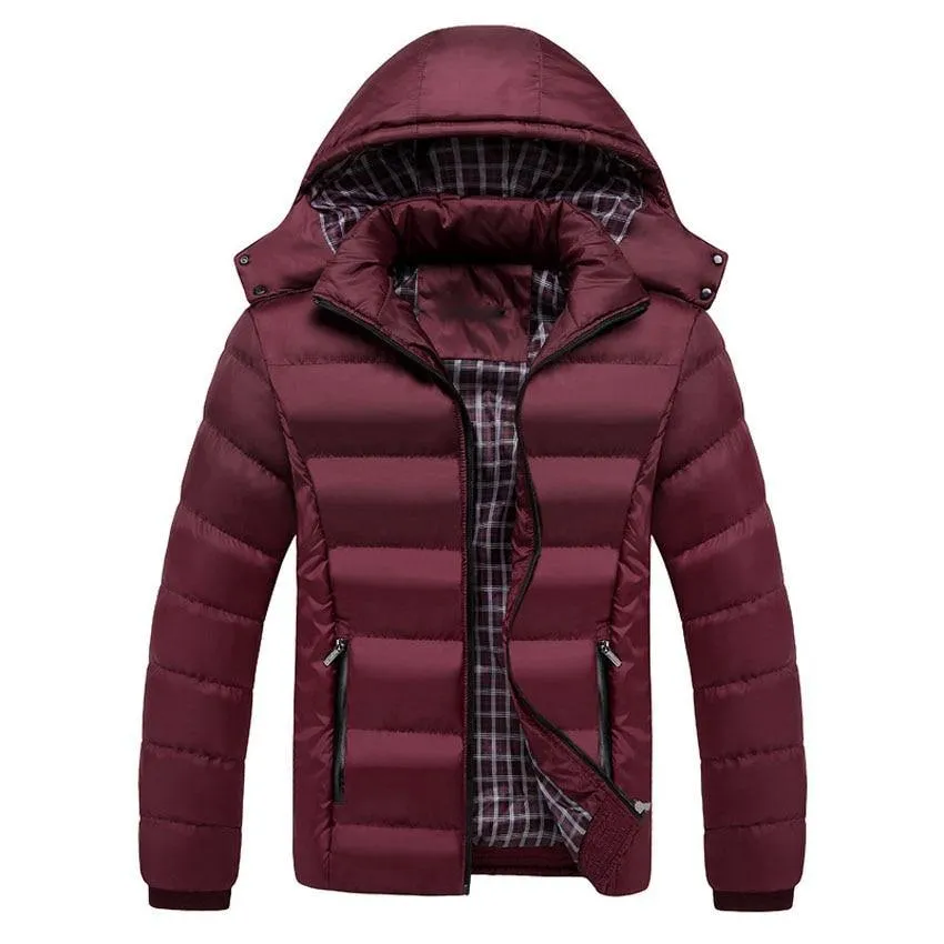 Men Thermal Winter Parka