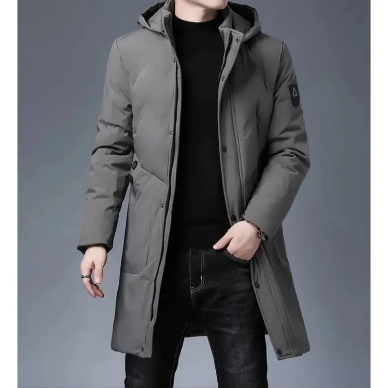 Men's parka winter jacket windproof and warm for the winter